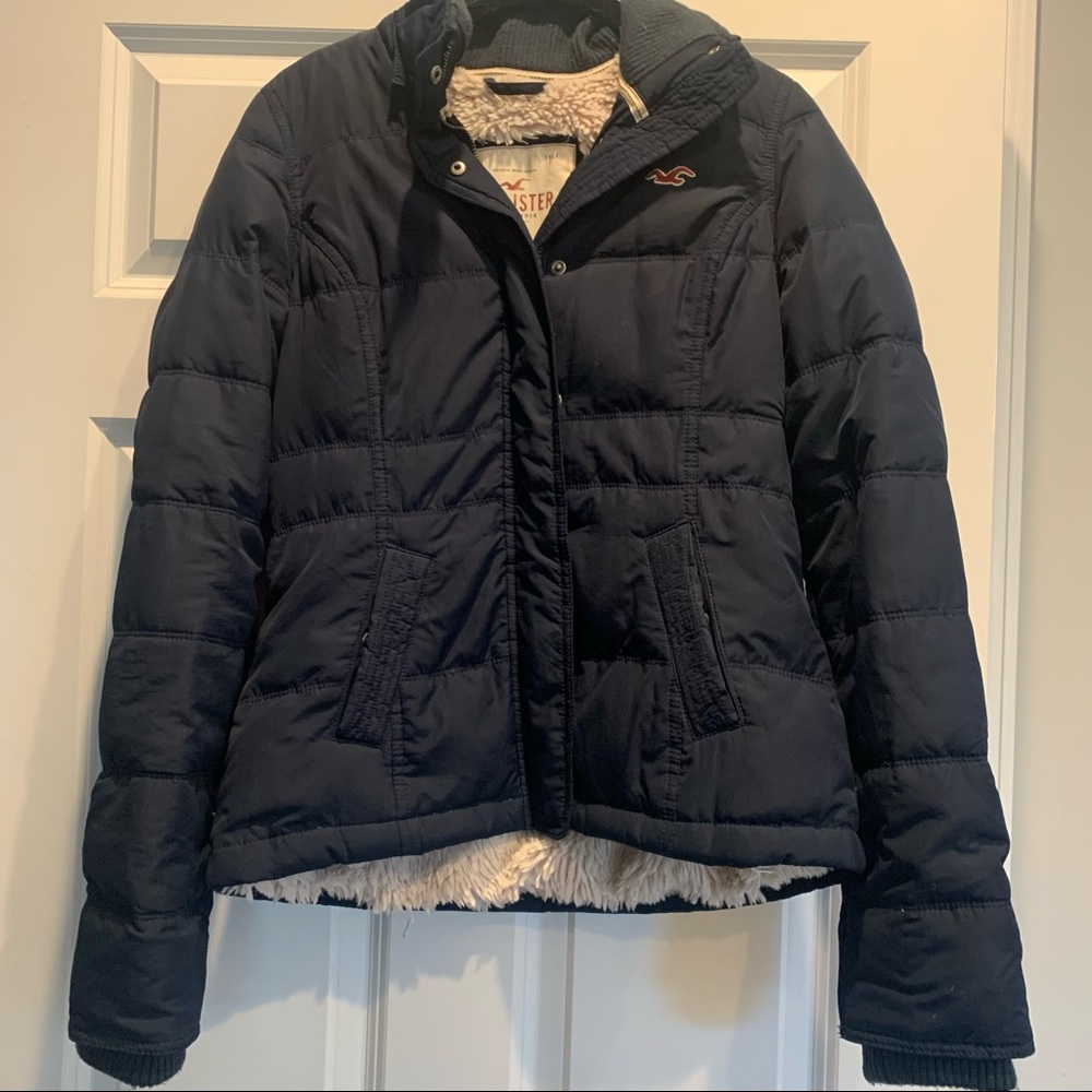 Hollister puffer coat